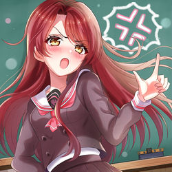 This is a pixiv picture whose title is 春奈ちゃん(怒).