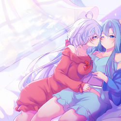 This is a pixiv picture whose title is 眠りの国の歌姫さま.
