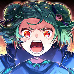 This is a pixiv picture whose title is 咆哮るしあちゃん.