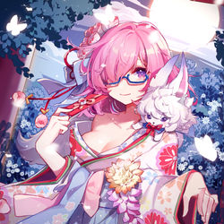This is a pixiv picture whose title is 玛修.