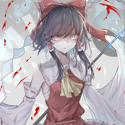 This is a pixiv picture whose title is 問答無用.