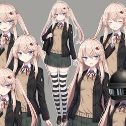 This is a pixiv picture whose title is 看板娘ちゃん.