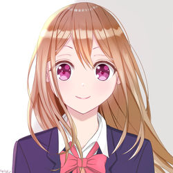 This is a pixiv picture whose title is Shimamura.