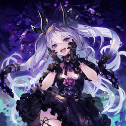 This is a pixiv picture whose title is 【帝国戦記】［邪神凱旋］恍惚・ナイアーラトテップ.