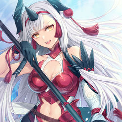 This is a pixiv picture whose title is 鬼一法眼.