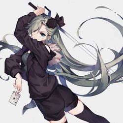 This is a pixiv picture whose title is skeb.