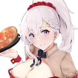 This is a pixiv picture whose title is ベルファスト.