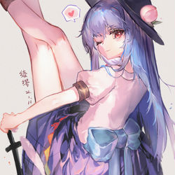 This is a pixiv picture whose title is ( •︠ˍ- ).