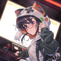 This is a pixiv picture whose title is 彼女の裏の顔.
