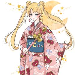 This is a pixiv picture whose title is セーラームーン.