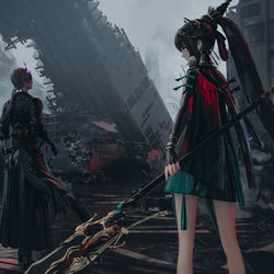 This is a pixiv picture whose title is 授格者 'Dangerous.