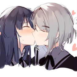 This is a pixiv picture whose title is みすゆゆチュッ.