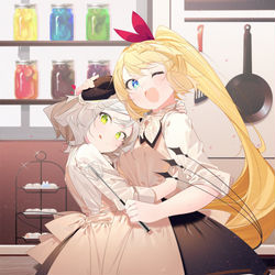 This is a pixiv picture whose title is お菓子作りの魔女.