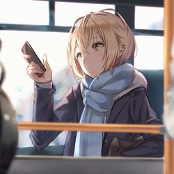 This is a pixiv picture whose title is 9時36分.