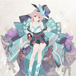 This is a pixiv picture whose title is Onmyoji-匣中少女.
