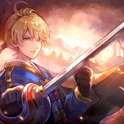 This is a pixiv picture whose title is ラムザ.