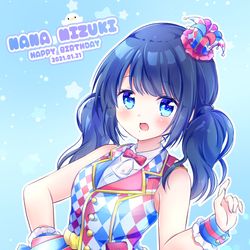 This is a pixiv picture whose title is HAPPY BIRTHDAY💙.