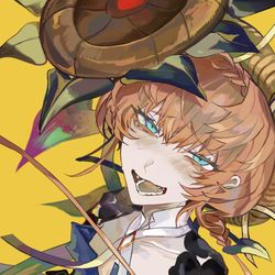 This is a pixiv picture whose title is 🌻.