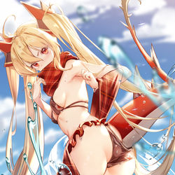This is a pixiv picture whose title is リリー(水着).