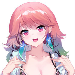 This is a pixiv picture whose title is Kiara パジャマ.