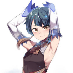 This is a pixiv picture whose title is 行秋.