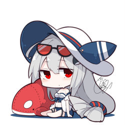 This is a pixiv picture whose title is 水着スカジ.