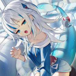 This is a pixiv picture whose title is 「a!」.