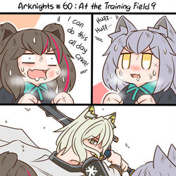 This is a pixiv picture whose title is Arknights #60.