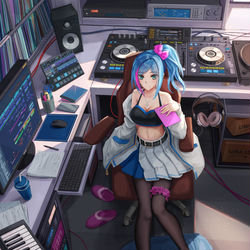 This is a pixiv picture whose title is REmix.