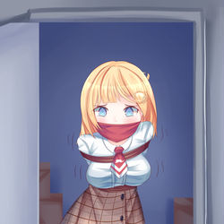 This is a pixiv picture whose title is Amelia Watson.