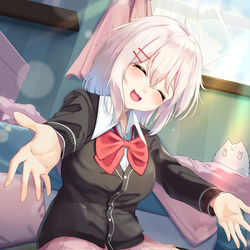 This is a pixiv picture whose title is いいよ、おいでー♡.