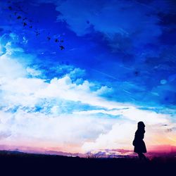 This is a pixiv picture whose title is 救済.