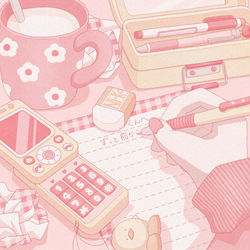 This is a pixiv picture whose title is 💌.