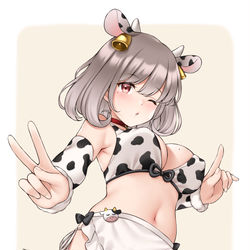This is a pixiv picture whose title is 丑.