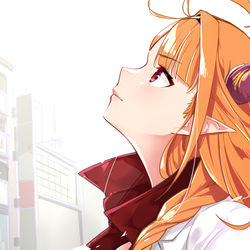 This is a pixiv picture whose title is 桐生ココが如く.