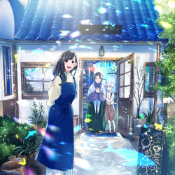 This is a pixiv picture whose title is 手作り雑貨ゆうつづ堂　～アイオライトの道標～.