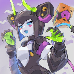 This is a pixiv picture whose title is ハロウィンディア.