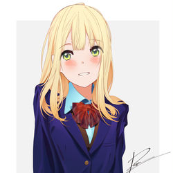 This is a pixiv picture whose title is 好きな仕草.