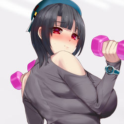 This is a pixiv picture whose title is 高雄の正月太りデカケツ！.