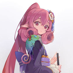 This is a pixiv picture whose title is 正月ネネカ.