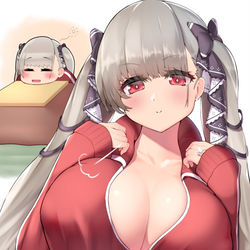 This is a pixiv picture whose title is ケッコン後はレディらしさゼロの芋ジャージ着ちゃうフォーミダブル.