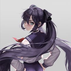 This is a pixiv picture whose title is mona.