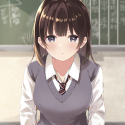 This is a pixiv picture whose title is 無表情なJKを笑顔にしたい　2.
