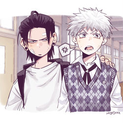 This is a pixiv picture whose title is 夏五.