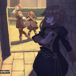 This is a pixiv picture whose title is Where Are You, Ingrid?.