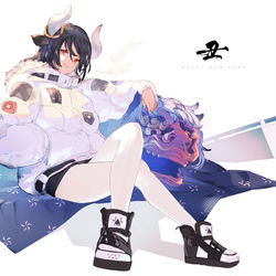 This is a pixiv picture whose title is 2021.