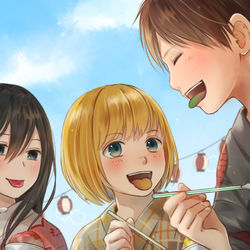 This is a pixiv picture whose title is 進撃ログ21.
