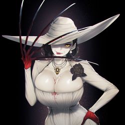 This is a pixiv picture whose title is Alcina dimitrescu.