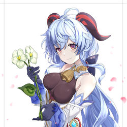 This is a pixiv picture whose title is Qingxin Flower.
