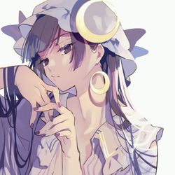This is a pixiv picture whose title is 💜.